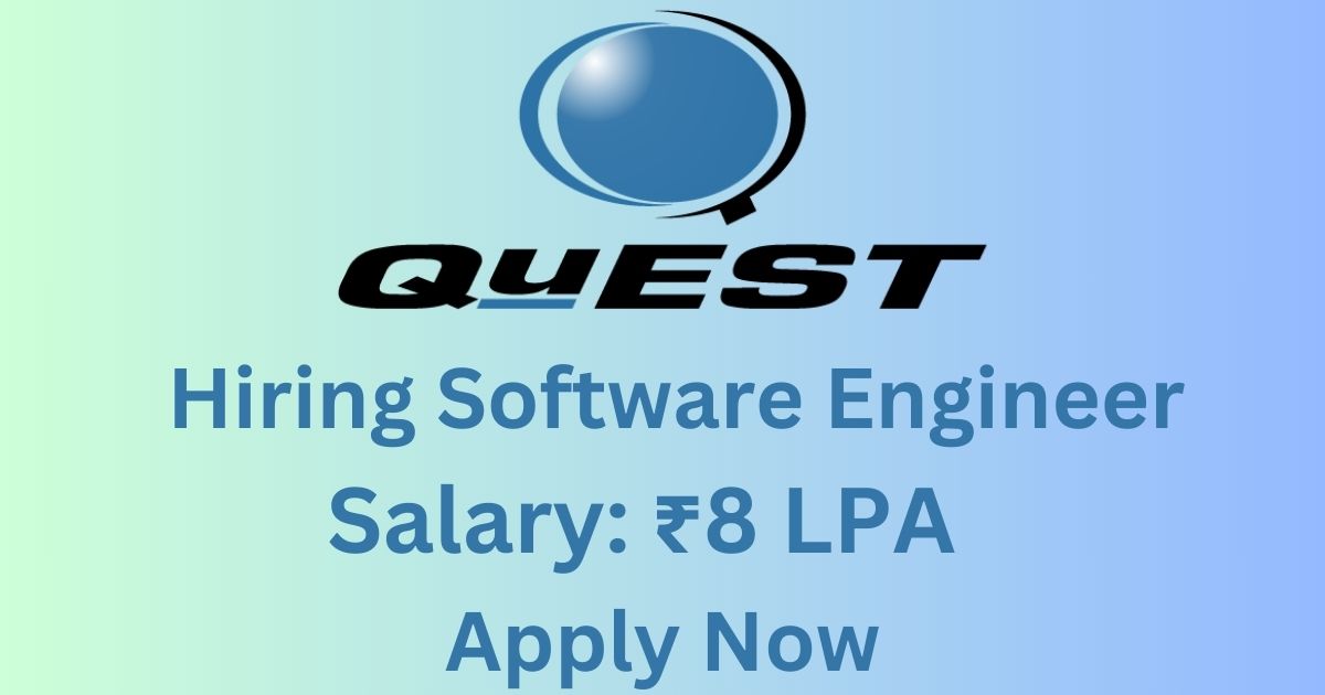Quest Global Hiring Software Engineer