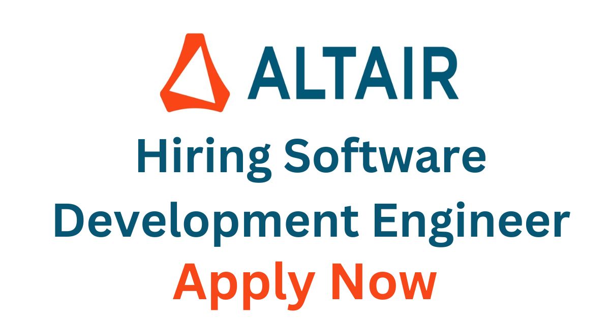 Altair Hiring Software Development Engineer