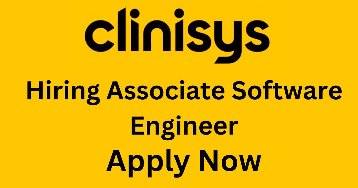 Clinisys Recruitment For Associate Software Engineer