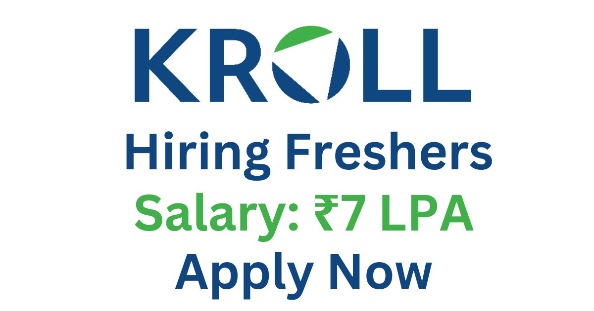 KROLL Hiring For Executive Assistant