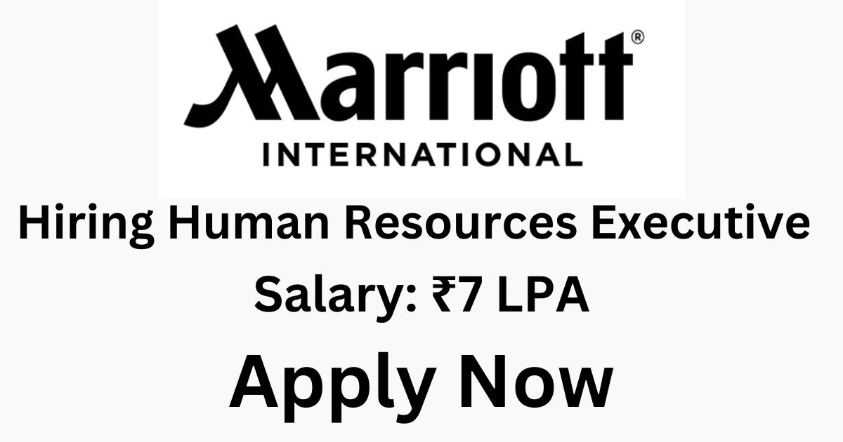 Marriott International Hiring Human Resources Executive