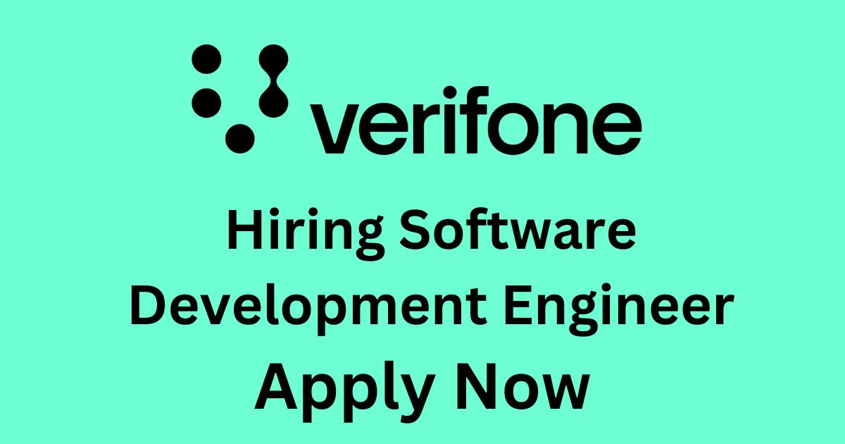 Verifone Hiring Software Development Engineer