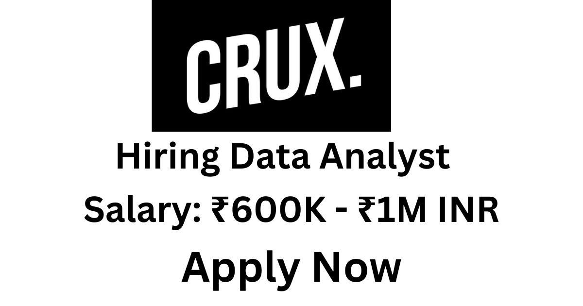 Crux Hiring Data Analyst