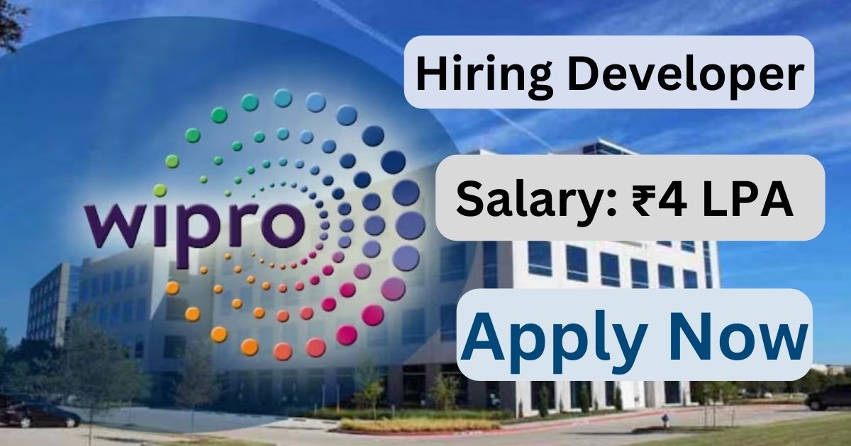Wipro Developers Job 2024