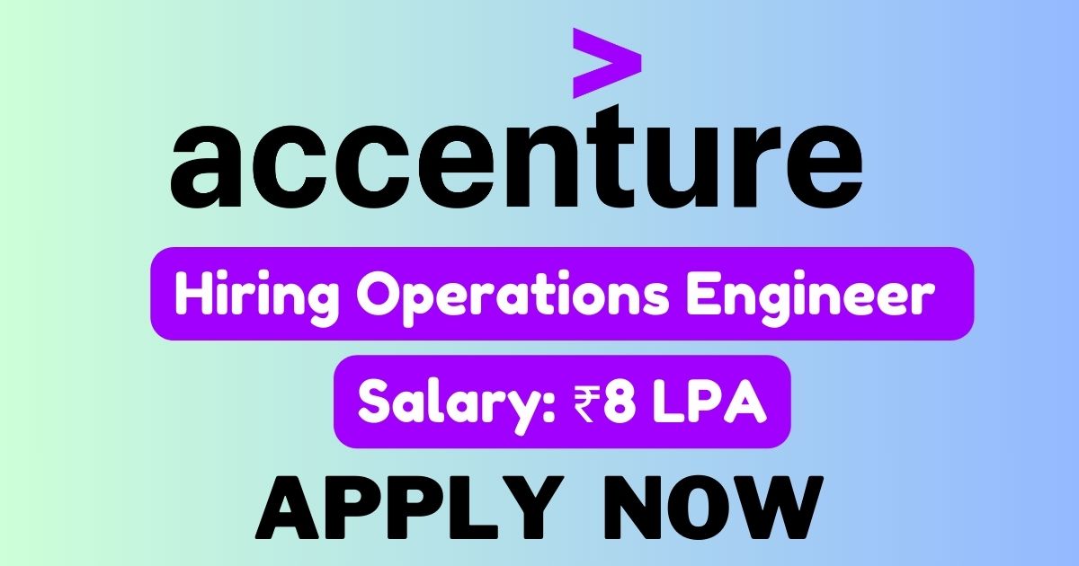 Accenture Hiring Operations Engineer