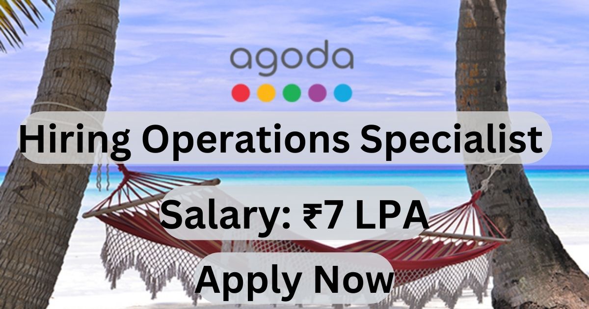 Agoda Hiring Operations Specialist