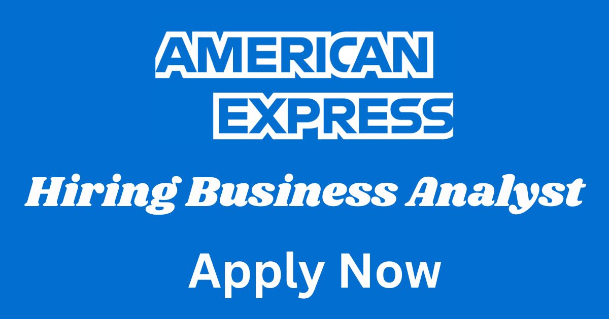 American Express Business Analytics Job