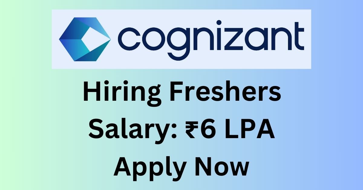 Cognizant Freshers Recruitment For Process Executive