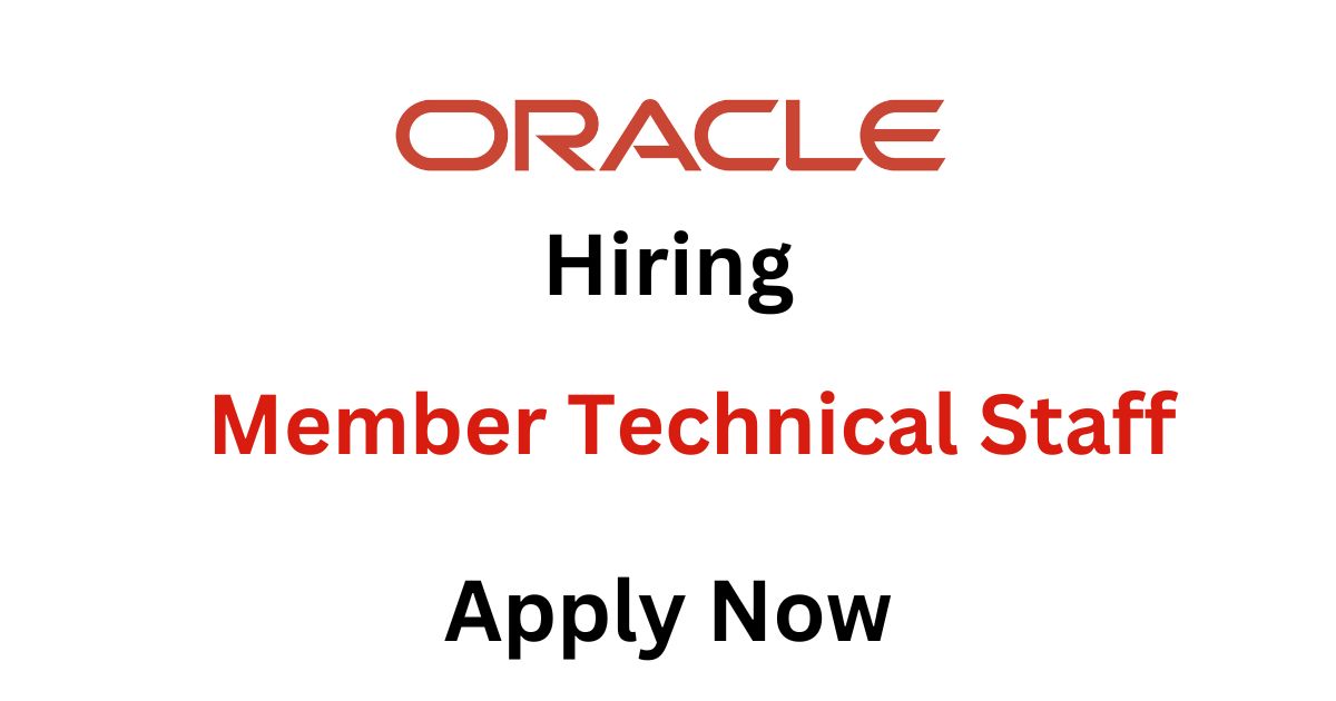 Oracle Member Technical Staff