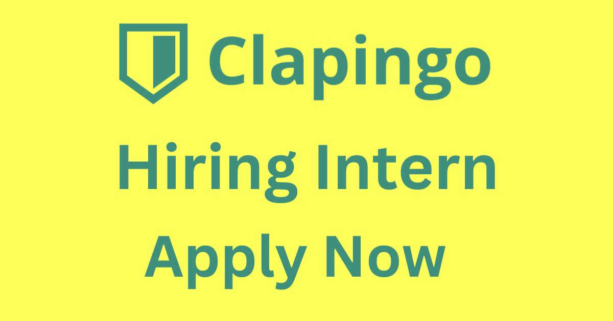 Clapingo Work From Home Hiring For Intern
