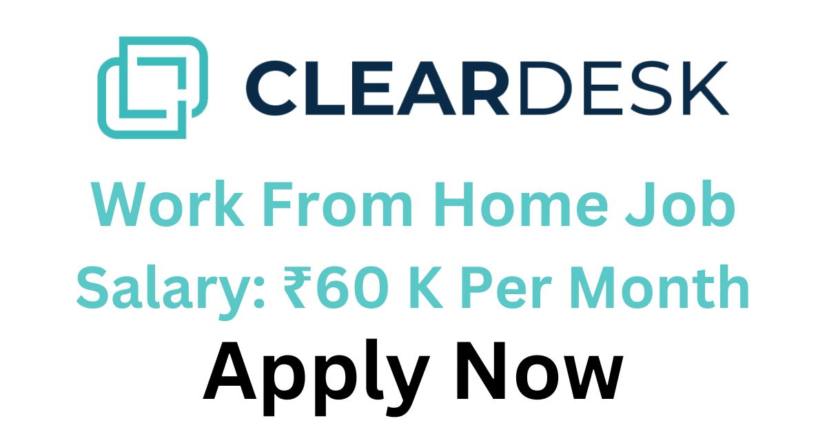 ClearDesk Work From Home Healthcare Recruiter