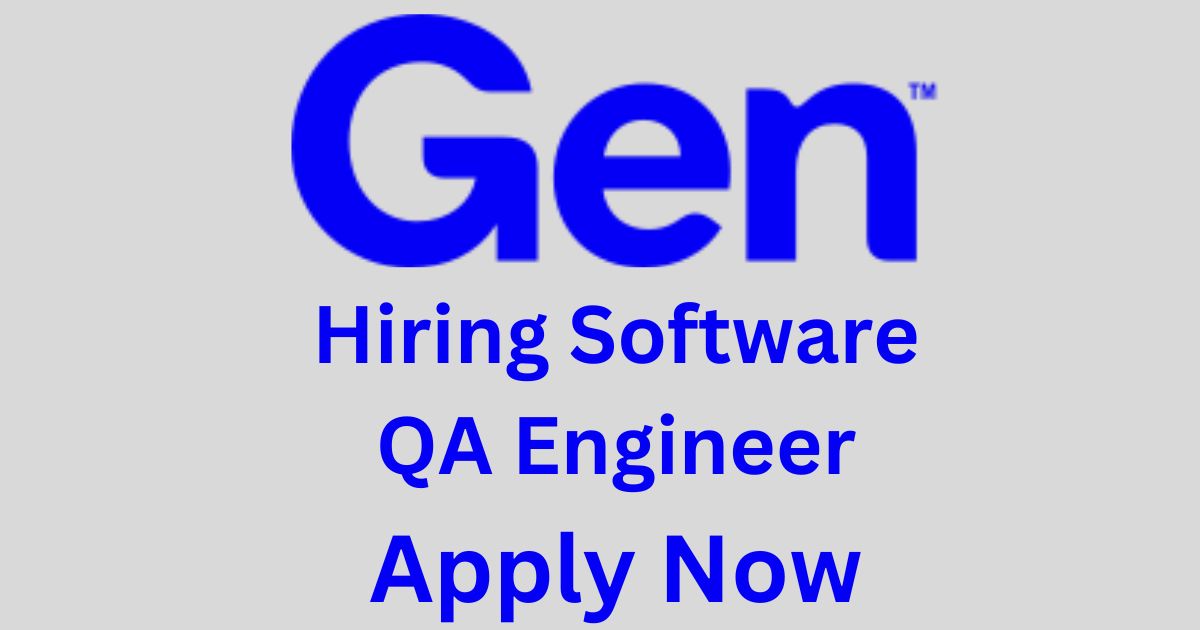 Gen Digital Hiring Software QA Engineer
