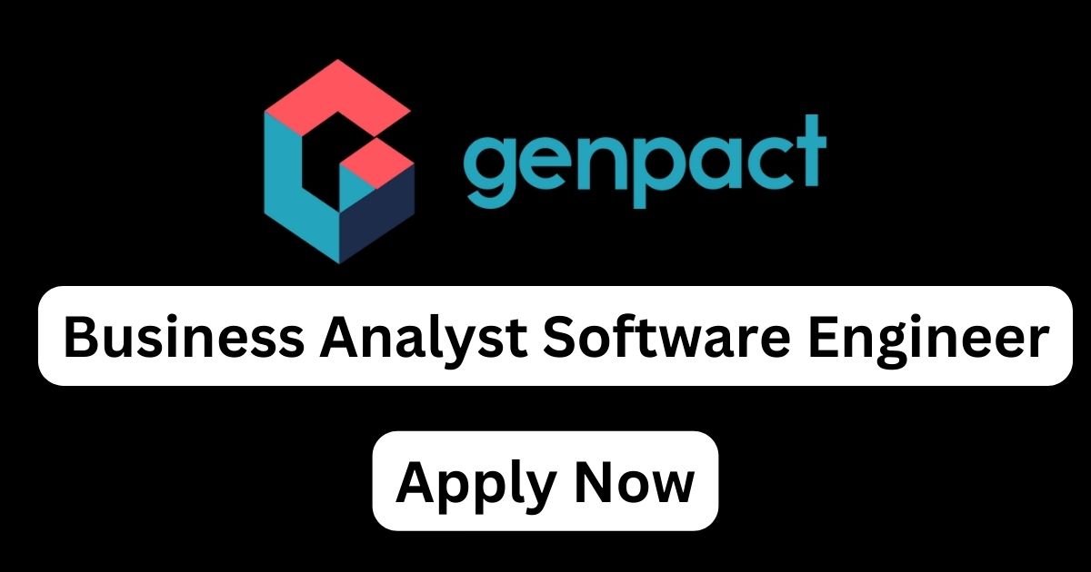 Genpact Hiring Business Analyst Software Engineer