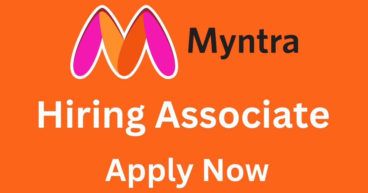 Myntra Hiring Freshers Graduates for Associate Role