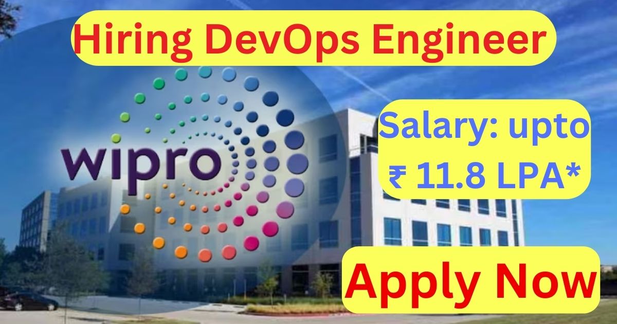 Wipro Hiring DevOps Engineer