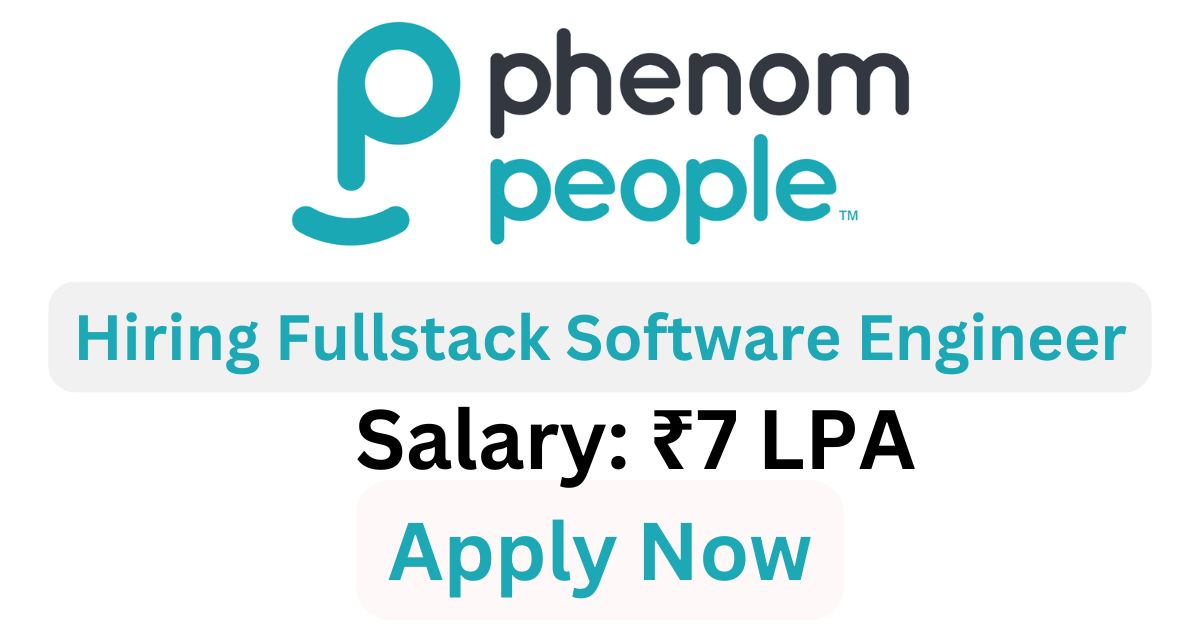 Phenom People Hiring Fullstack Software Engineer