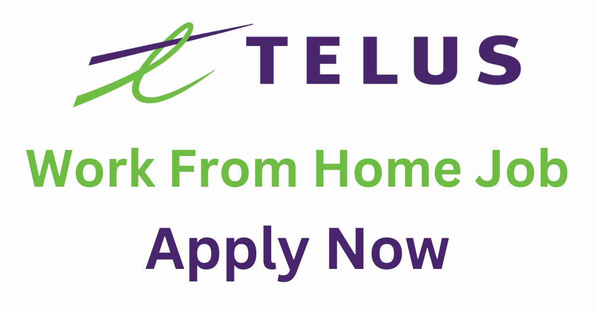 Telus Work From Home Hiring For Online Task Contributor